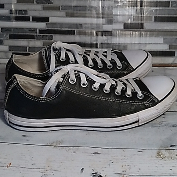 Converse All Star black white womans 11 men\'s 9 main image 4